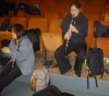 de gauche à droite Li Ju TSENG et Claire GENET clarinettistes